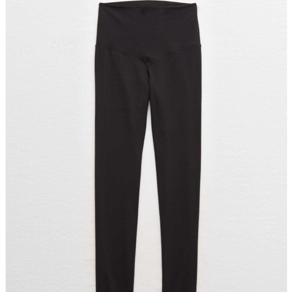 Aerie play high waisted black leggings, never worn